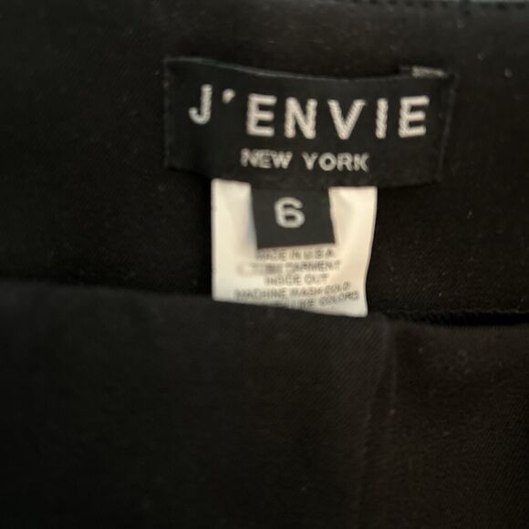 J’ENVIE New York Sailor High Waist Boot Dress Pants Women's Size 6 Black USA NWT - Picture 10 of 14